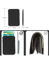 Hurtownia GSM - Magnetische Geldbörse Kingxbar Magnetic Pocket MagSafe Apple Apple iPhone 12/13/14 Serie schwarz - KGX381 - {ean13} - Hurt