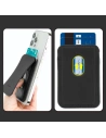 Hurtownia GSM - Magnetická peněženka Kingxbar Magnetic Pocket MagSafe Apple Apple iPhone 12/13/14 Series černá - KGX381 - {ean13} - Hurt