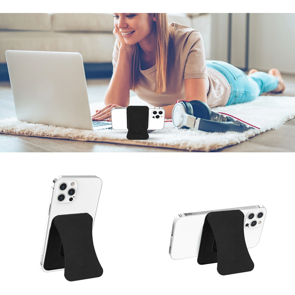 Hurtownia GSM - Magnetische Geldbörse Kingxbar Magnetic Pocket MagSafe Apple Apple iPhone 12/13/14 Serie schwarz - KGX381 - {ean13} - Hurt