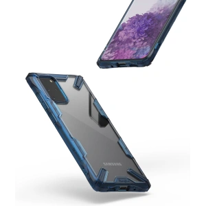 Hurtownia GSM - Etui Ringke Fusion-X Samsung Galaxy S20+ Plus Space Blue - RGK1112BLU - {ean13} - Hurt