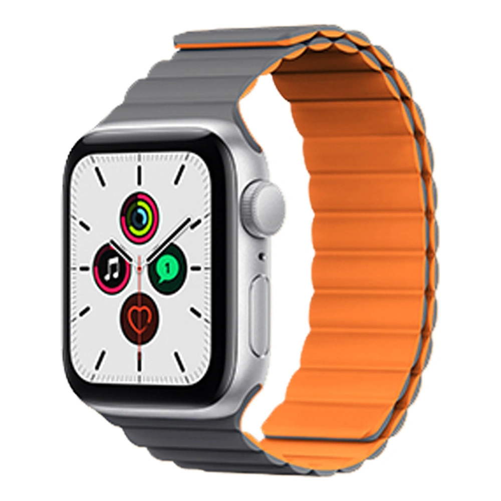 Hurtownia GSM - Kingxbar Magnetic Band Apple Watch 4/5/6/7/SE/8/9/Ultra 44/45/49mm oranžový - KGX385 - {ean13} - Hurt