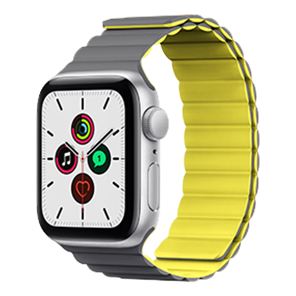 Wholesale Kingxbar Magnetic Band Apple Watch 4/5/6/7/SE/8/9/Ultra 44/45/49mm yellow - KGX387 - {ean13} - Hurt