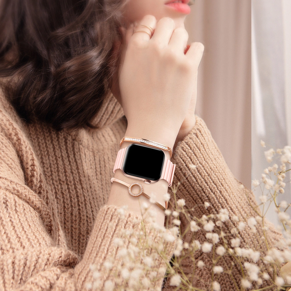 Wholesale Kingxbar Magnetic Band Apple Watch 4/5/6/7/8/SE 40/41mm yellow - KGX393 - {ean13} - Hurt