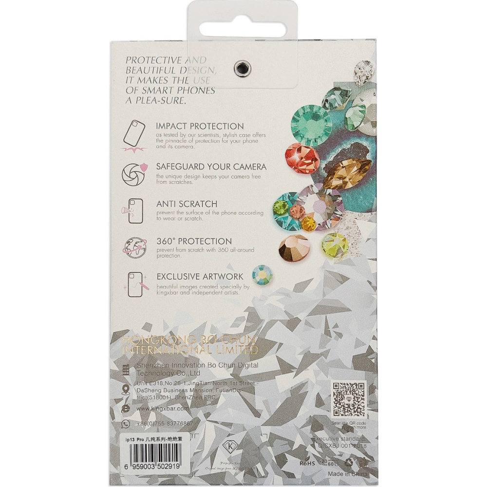 Hurtownia GSM - Case Kingxbar Plain Apple iPhone 13 grau - KGX400 - {ean13} - Hurt