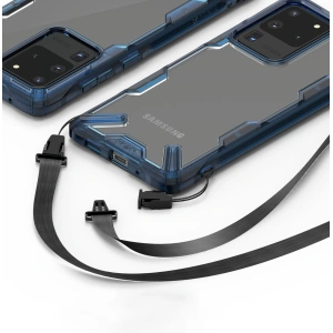 Hurtownia GSM - Etui Ringke Fusion-X Samsung Galaxy S20 Ultra Space Blue - RGK1120BLU - {ean13} - Hurt