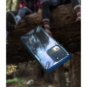 Hurtownia GSM - Etui Ringke Fusion-X Samsung Galaxy S20 Ultra Space Blue - RGK1120BLU - {ean13} - Hurt