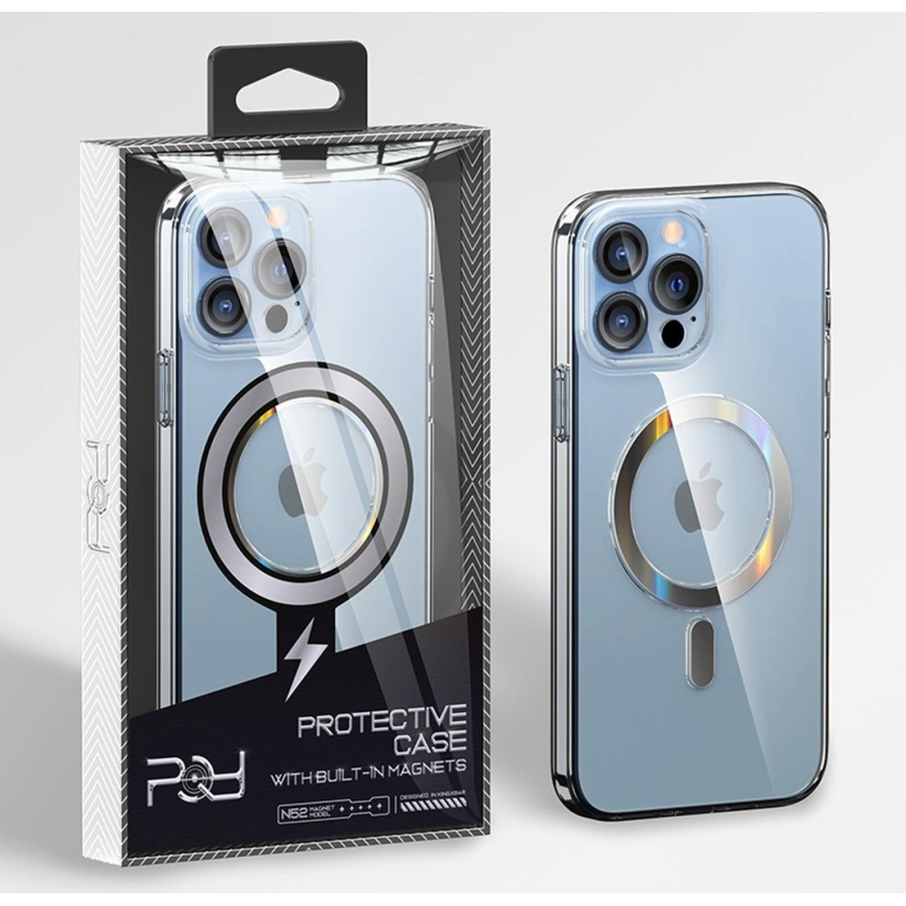 Wholesale Kingxbar PQY Pure MagSafe Apple iPhone 13 gray - KGX405 - {ean13} - Hurt