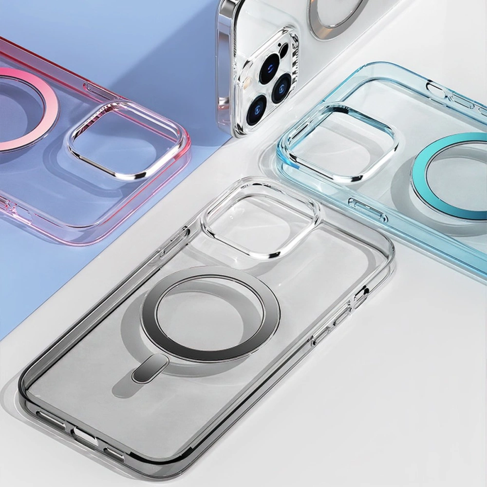 Hurtownia GSM - Etui Kingxbar PQY Pure MagSafe Apple iPhone 13 gri - KGX405 - {ean13} - Hurt