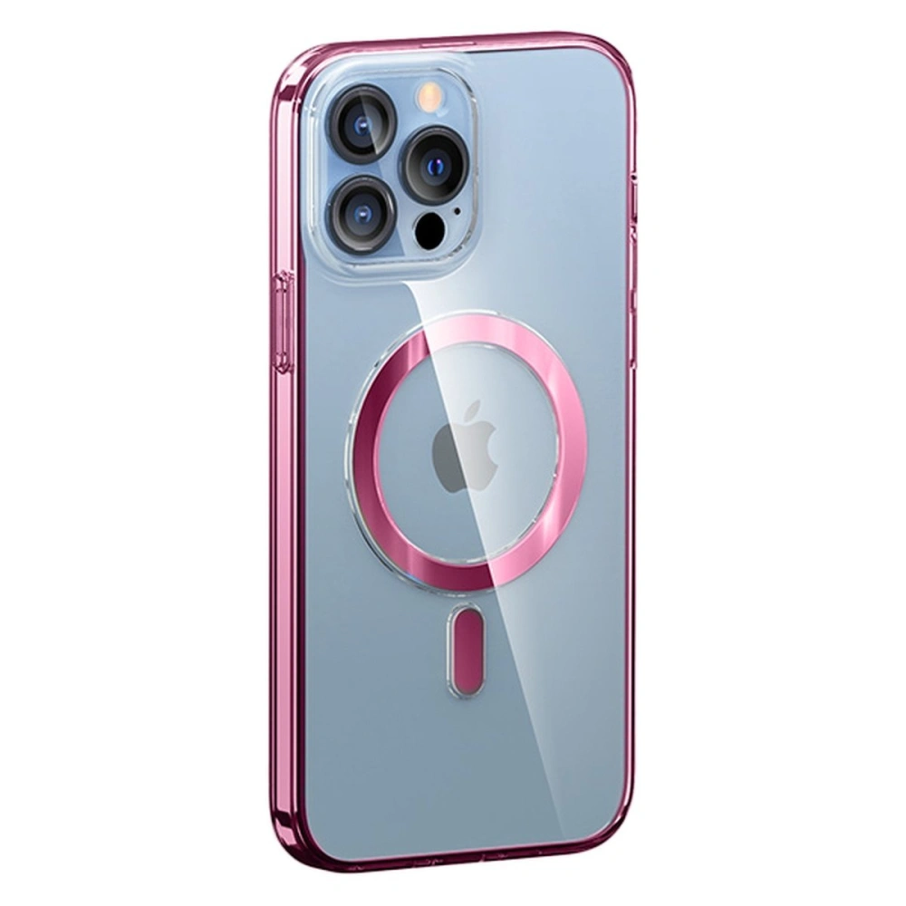 Hurtownia GSM - Etui Kingxbar PQY Pure MagSafe Apple iPhone 13 Pro Max piros - KGX409 - {ean13} - Hurt