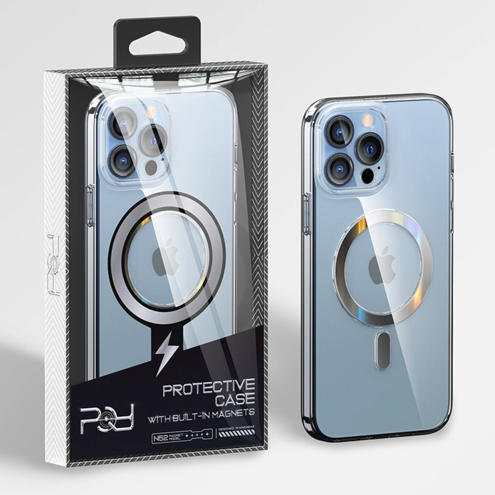 Hurtownia GSM - Etui Kingxbar PQY Pure MagSafe Apple iPhone 13 Pro Max piros - KGX409 - {ean13} - Hurt