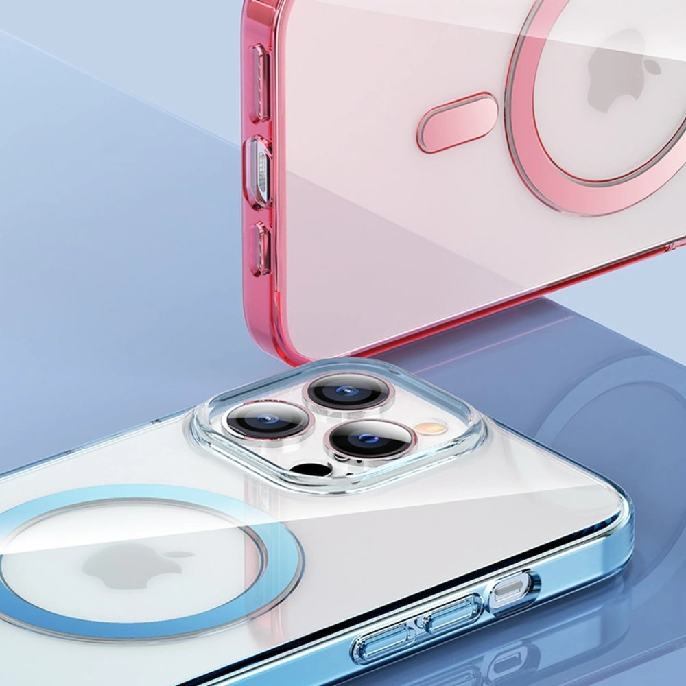 Hurtownia GSM - Etui Kingxbar PQY Pure MagSafe Apple iPhone 13 Pro Max piros - KGX409 - {ean13} - Hurt