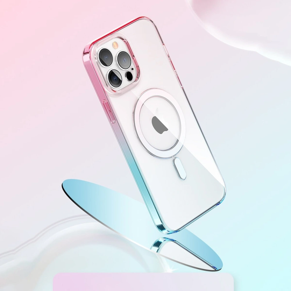 Wholesale Kingxbar PQY Gradient MagSafe Apple iPhone 13 Pro clear - KGX426 - {ean13} - Hurt