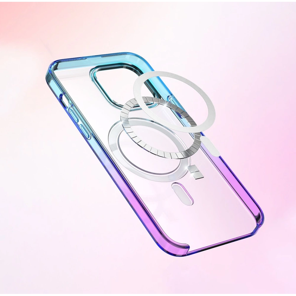 Wholesale Kingxbar PQY Gradient MagSafe Apple iPhone 13 Pro clear - KGX426 - {ean13} - Hurt