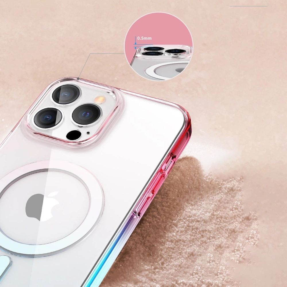 Wholesale Kingxbar PQY Gradient MagSafe Apple iPhone 13 Pro clear - KGX426 - {ean13} - Hurt