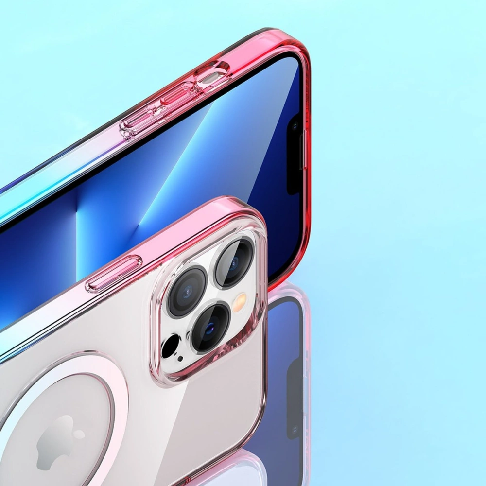 Hurtownia GSM - Etui Kingxbar PQY Gradient MagSafe Apple iPhone 13 Pro przezroczysty - KGX426 - {ean13} - Hurt