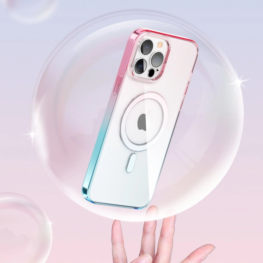 Hurtownia GSM - Case Kingxbar PQY Gradient MagSafe Apple iPhone 13 transparent - KGX427 - {ean13} - Hurt