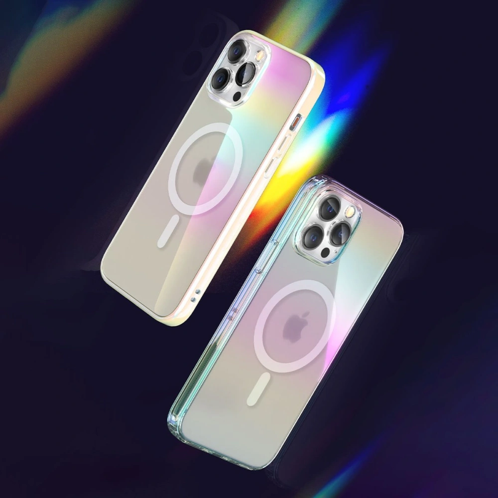 Hurtownia GSM - Etui Kingxbar PQY Nebula MagSafe Apple iPhone 13 Pro Max biały - KGX440 - {ean13} - Hurt