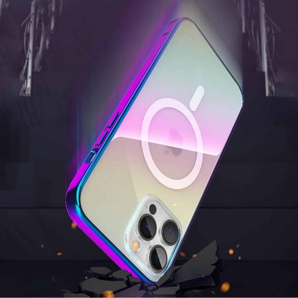 Hurtownia GSM - Etui Kingxbar PQY Nebula MagSafe Apple iPhone 13 Pro Max biały - KGX440 - {ean13} - Hurt