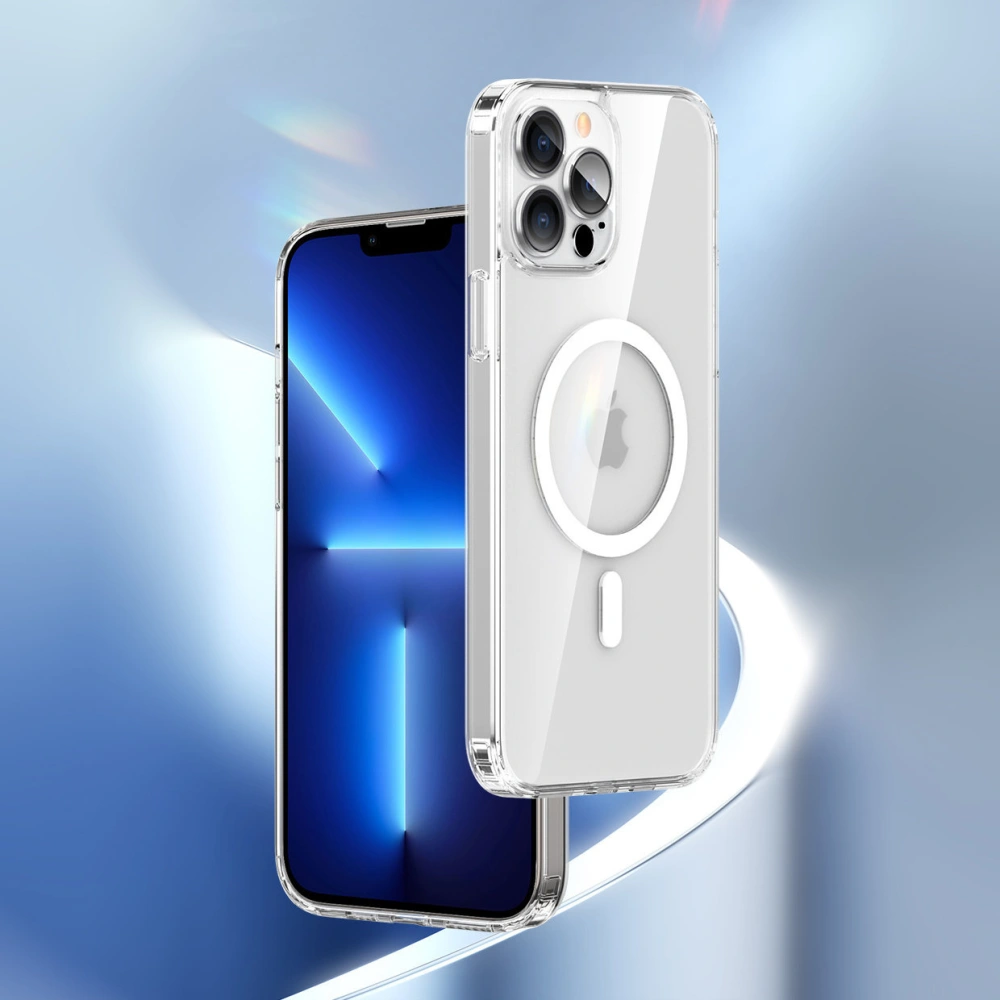 Hurtownia GSM - Etui Kingxbar PQY Crystal MagSafe Apple iPhone 13 Pro Max przezroczysty - KGX443 - {ean13} - Hurt