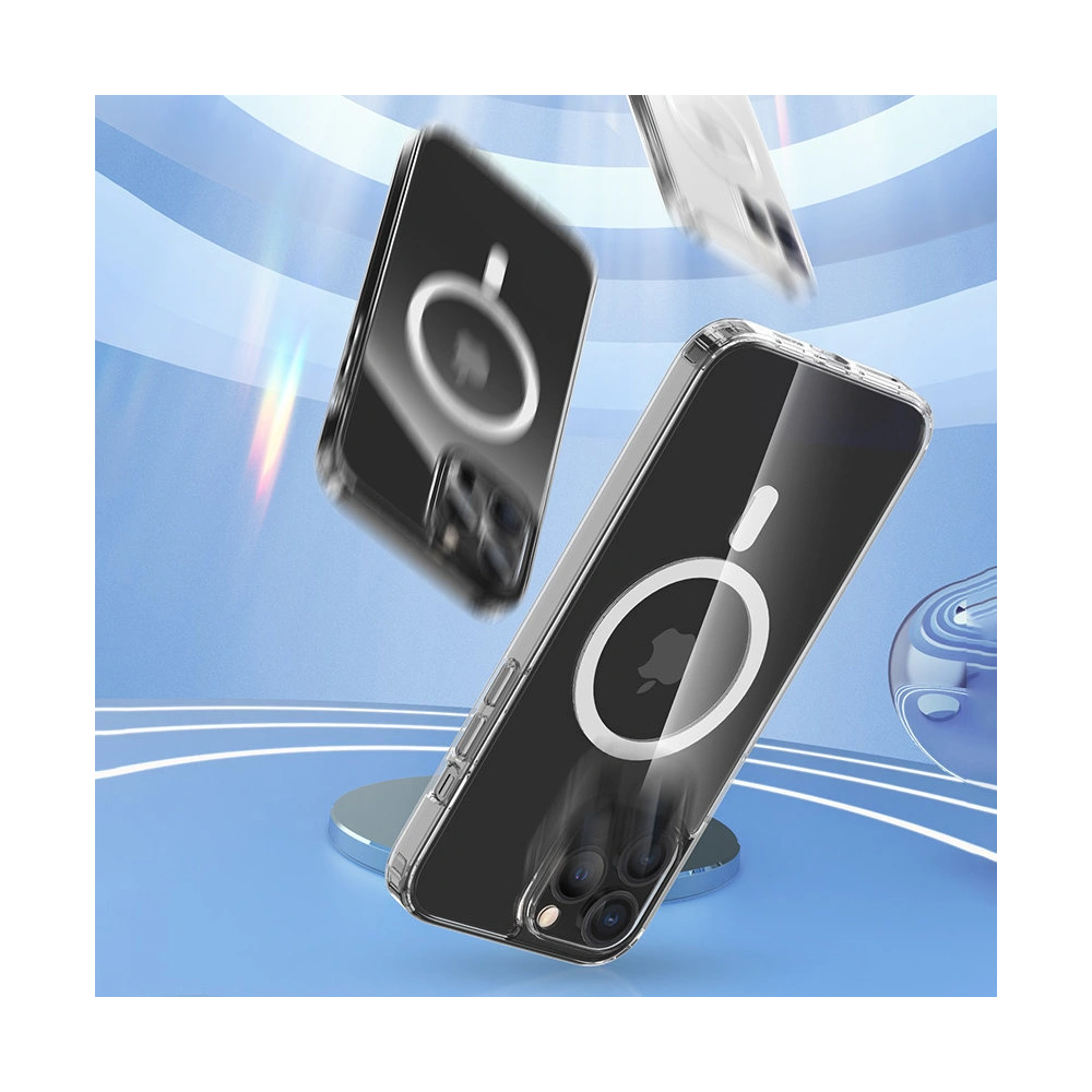 Hurtownia GSM - Etui Kingxbar PQY Crystal MagSafe Apple iPhone 13 Pro Max przezroczysty - KGX443 - {ean13} - Hurt