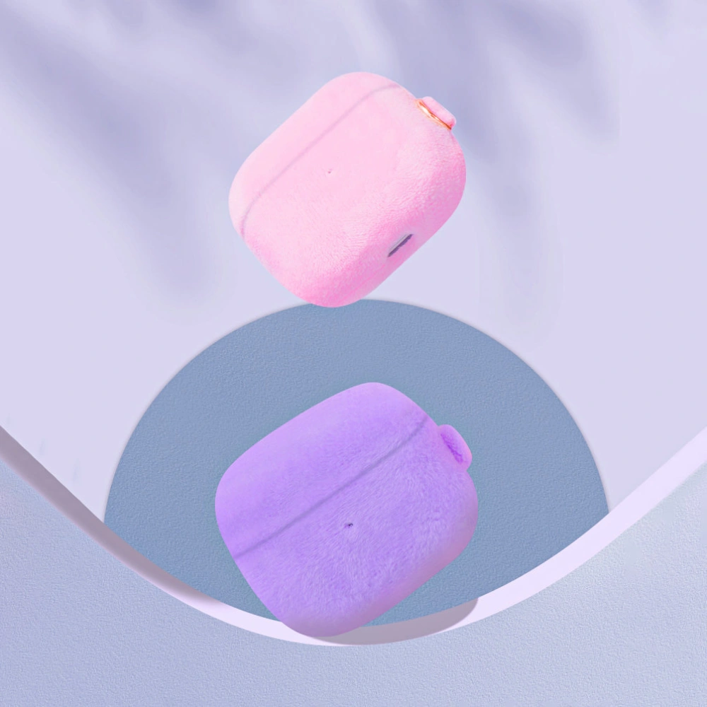 Hurtownia GSM - Etui Kingxbar Plush Pods Apple AirPods 3 rózsaszín - KGX446 - {ean13} - Hurt