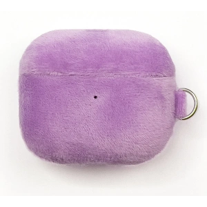 Etui Kingxbar Plush Pods Apple AirPods 3 fioletowy