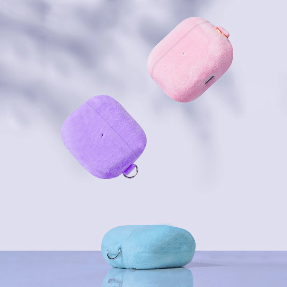 Hurtownia GSM - Etui Kingxbar Plush Pods Apple AirPods 3 violet - KGX447 - {ean13} - Hurt
