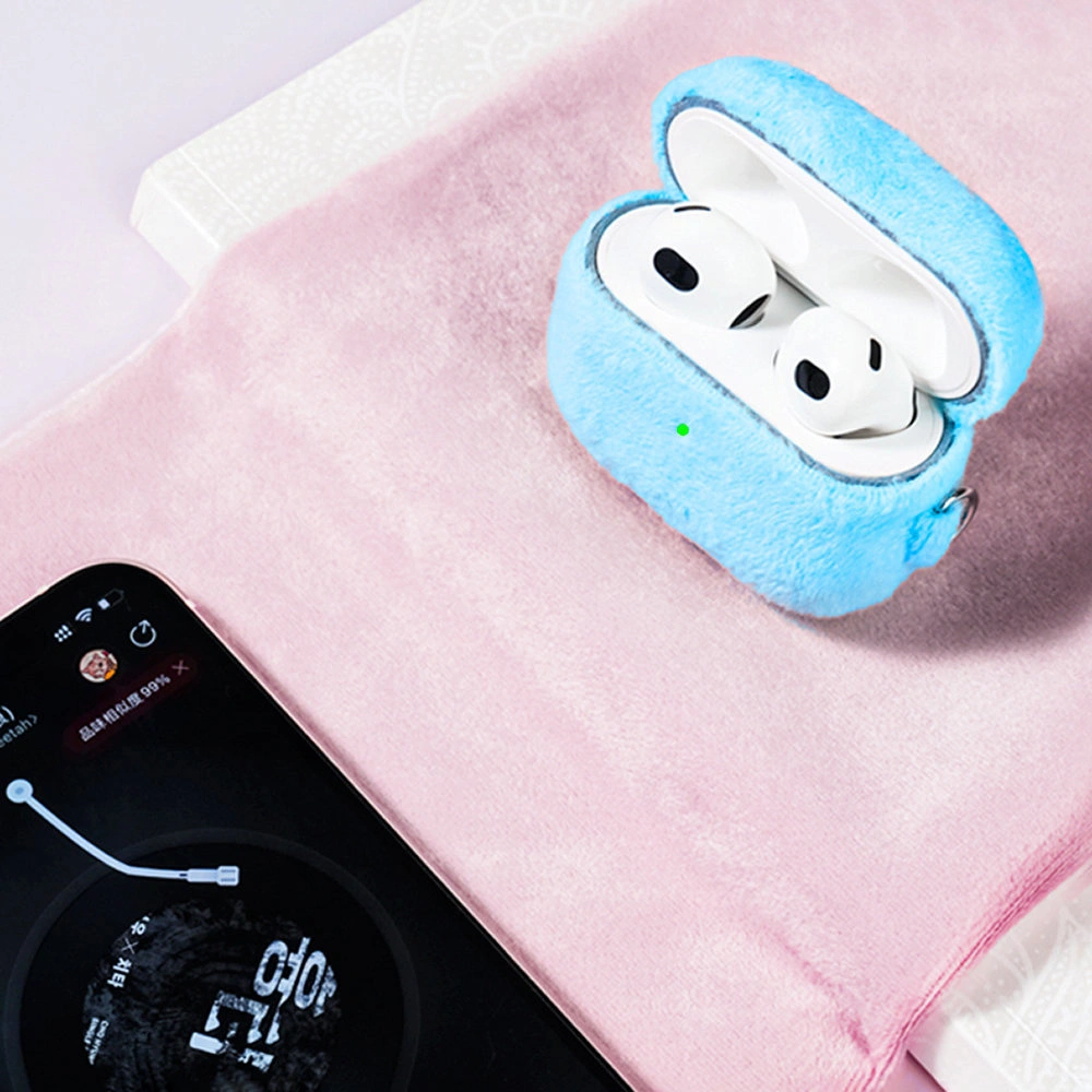 Hurtownia GSM - Etui Kingxbar Plush Pods Apple AirPods 3 fialové - KGX447 - {ean13} - Hurt