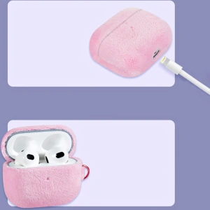 Hurtownia GSM - Case Kingxbar Plush Pods Apple AirPods 3 lila - KGX447 - {ean13} - Hurt