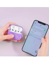 Hurtownia GSM - Etui Kingxbar Plush Pods Apple AirPods 3 violet - KGX447 - {ean13} - Hurt