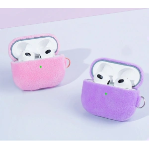 Hurtownia GSM - Case Kingxbar Plush Pods Apple AirPods 3 blau - KGX448 - {ean13} - Hurt