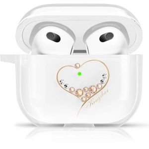 Hurtownia GSM - Case Kingxbar Wish Pods Swarovski Apple AirPods 3 gold - KGX450 - {ean13} - Hurt