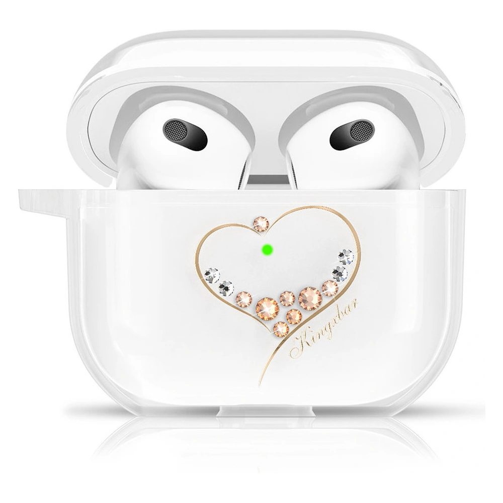 Hurtownia GSM - Etui Kingxbar Wish Pods Swarovski Apple AirPods 3 aurii - KGX450 - {ean13} - Hurt