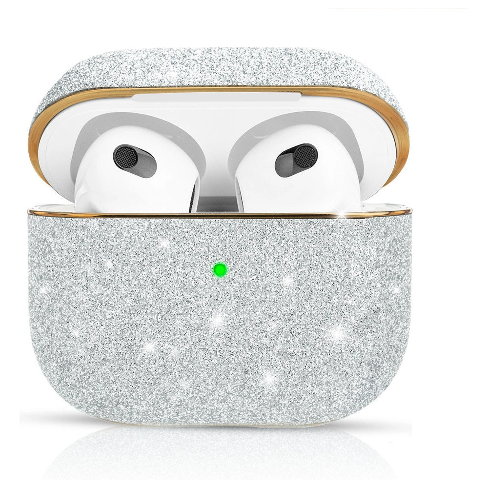 Hurtownia GSM - Etui Kingxbar Bling Pods Apple AirPods 3 argintiu - KGX451 - {ean13} - Hurt
