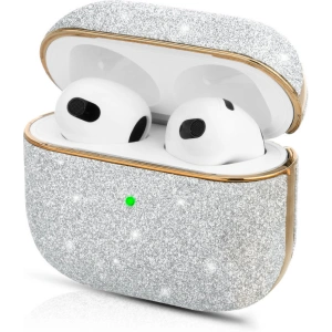 Hurtownia GSM - Case Kingxbar Bling Pods Apple AirPods 3 silber - KGX451 - {ean13} - Hurt