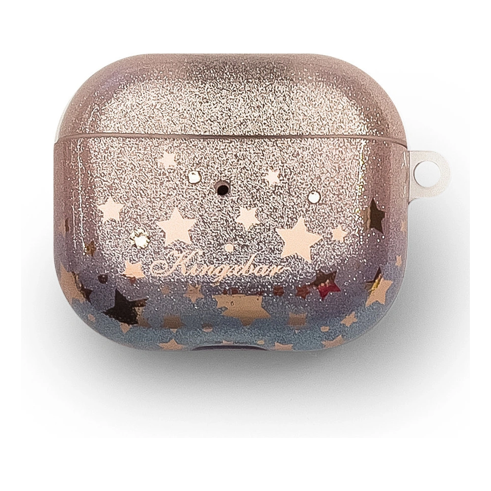 Hurtownia GSM - Etui Kingxbar Charm Pods Swarovski Apple AirPods 3 portocalie - KGX454 - {ean13} - Hurt