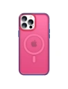 Etui Kingxbar PQY Fluorescence MagSafe Apple iPhone 13 Pro Max czerwony