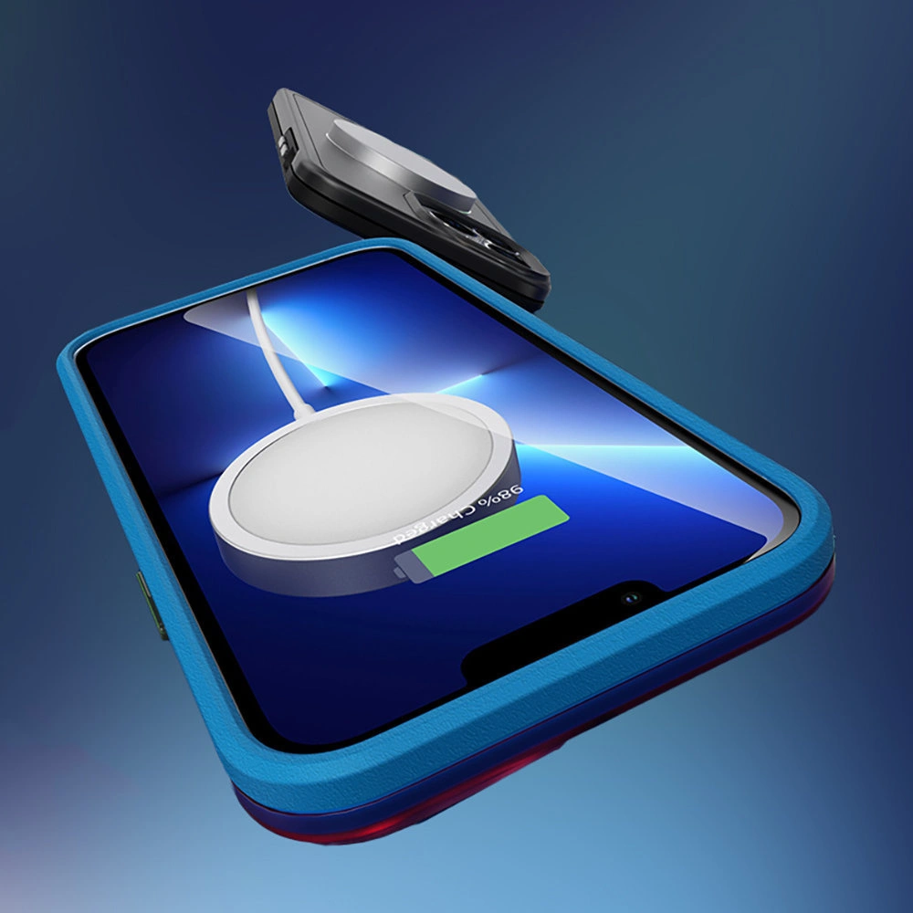 Hurtownia GSM - Etui Kingxbar PQY Fluorescence MagSafe Apple iPhone 13 Pro černé - KGX461 - {ean13} - Hurt