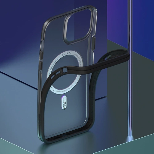 Etui Kingxbar PQY Fluorescence MagSafe Apple iPhone 13 Pro zielony