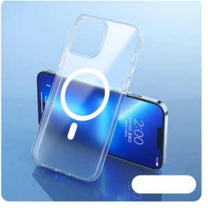 Etui Kingxbar PQY Elegant MagSafe Apple iPhone 13 Pro tęczowy