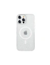 Etui Kingxbar PQY Elegant MagSafe Apple iPhone 13 Pro Max argintiu