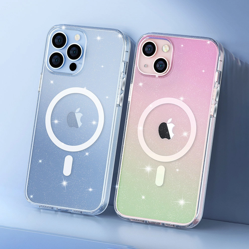 Hurtownia GSM - Etui Kingxbar PQY Elegant MagSafe Apple iPhone 13 Pro Max bílý - KGX473 - {ean13} - Hurt