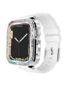 Kingxbar Starry Apple Watch 4/5/6/7/8/SE 40/41mm white rainbow
