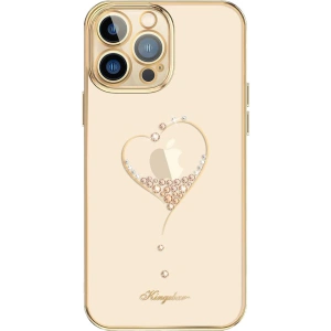 Etui Kingxbar Wish Swarovski Apple iPhone 13 złoty