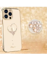 Hurtownia GSM - Etui Kingxbar Wish Swarovski Apple iPhone 13 Pro zlatý - KGX477 - {ean13} - Hurt