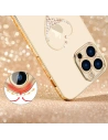 Hurtownia GSM - Etui Kingxbar Wish Swarovski Apple iPhone 13 Pro zlatý - KGX477 - {ean13} - Hurt
