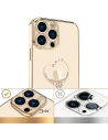 Hurtownia GSM - Etui Kingxbar Wish Swarovski Apple iPhone 13 Pro zlatý - KGX477 - {ean13} - Hurt