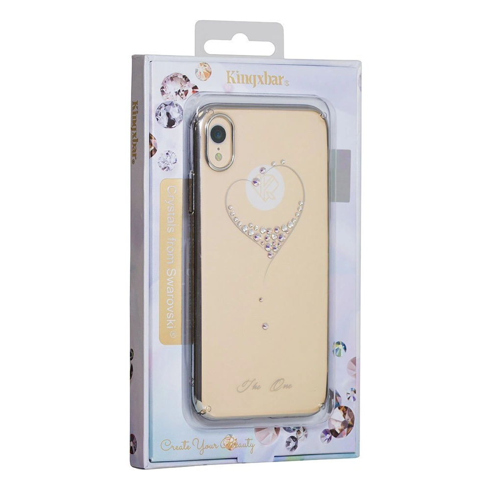 Hurtownia GSM - Etui Kingxbar Wish Swarovski Apple iPhone 13 Pro zlatý - KGX477 - {ean13} - Hurt