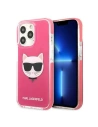 Etui Karl Lagerfeld KLHCP13LTPECPI Apple iPhone 13 Pro hardcase fuchsie/fuchsie Choupette Head