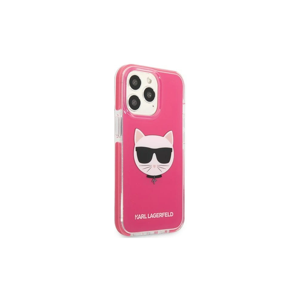 Hurtownia GSM - Case Karl Lagerfeld KLHCP13LTPECPI Apple iPhone 13 Pro Hartschale fuchsia/fuschia Choupette Kopf - KLD1195 - {ean13} - Hurt